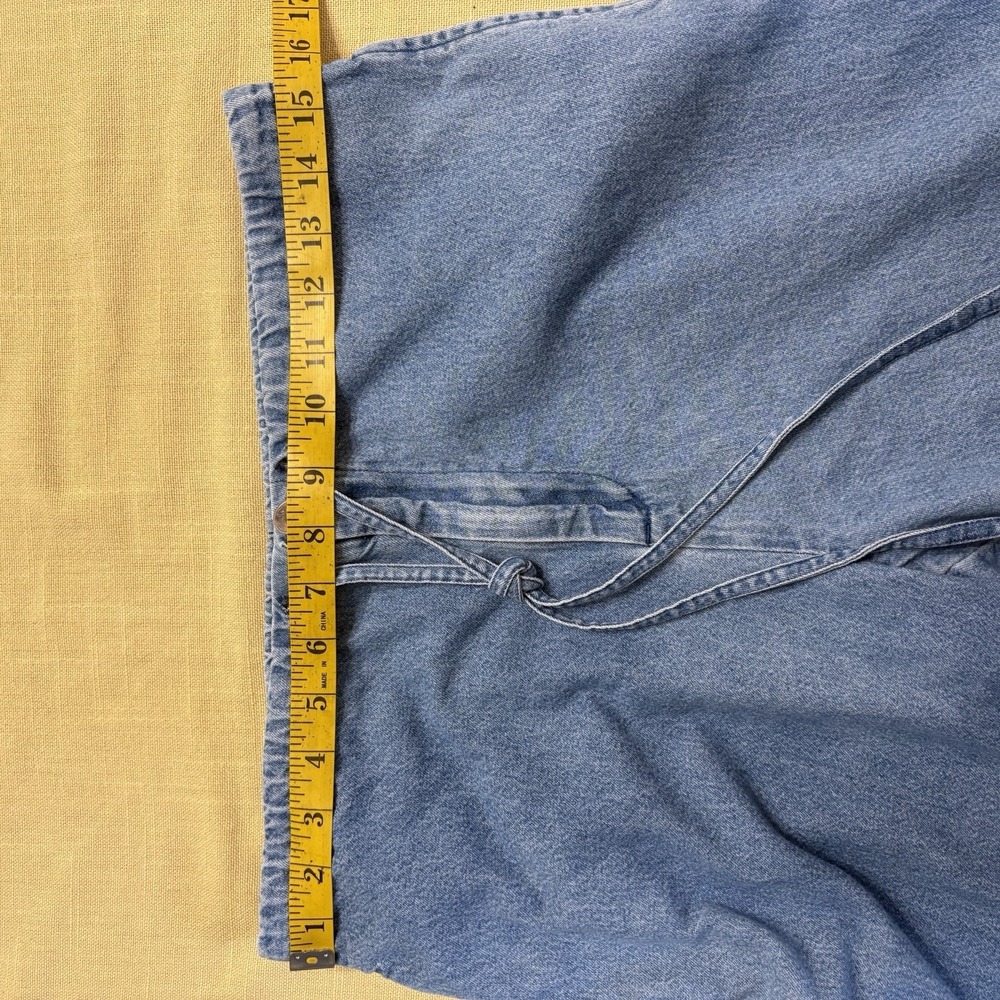 Vtg 90s Disney Store Winnie the Pooh Embroidered Denim Jeans Sz Small Polka Dots - Picture 6 of 11